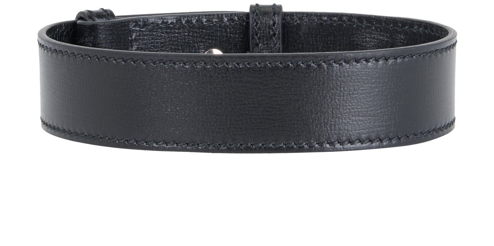 Gucci Identification Travel Tag, &pound;90, Accessories, Black, Leather, Back view